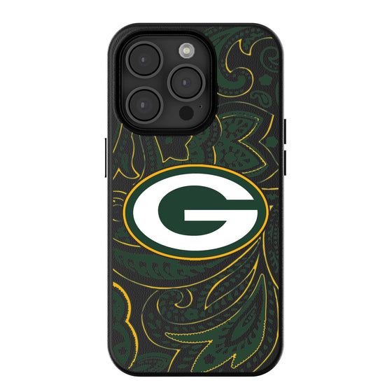 Green Bay Packers Paisley Magnetic Phone Case-0