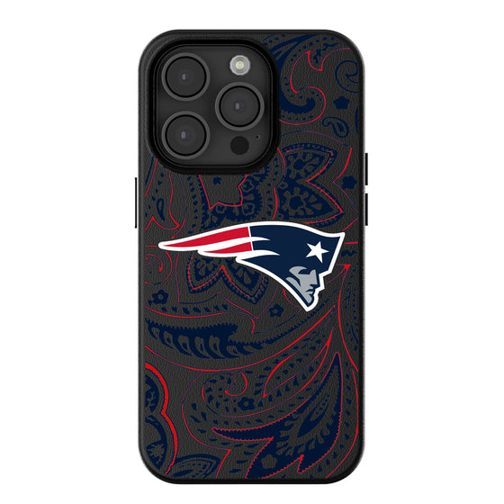 New England Patriots Paisley Magnetic Phone Case-0