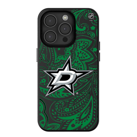 Dallas Stars Paisley MagSafe Compatible Phone Case-0