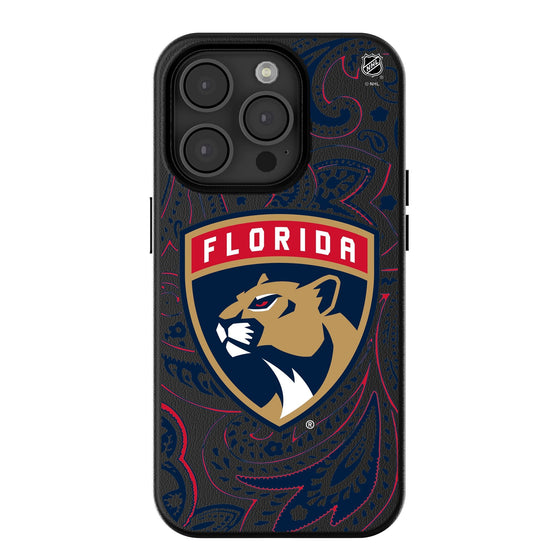 Florida Panthers Paisley MagSafe Compatible Phone Case-0