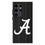 University of Alabama Crimson Tide Script A Text Backdrop MagSafe Compatible Phone Case-0