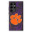 Clemson Tigers Paisley Magnetic Phone Case-1