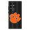 Clemson University Tigers Text Backdrop MagSafe Compatible Phone Case-0