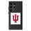 Indiana University Hoosiers Text Backdrop MagSafe Compatible Phone Case-0