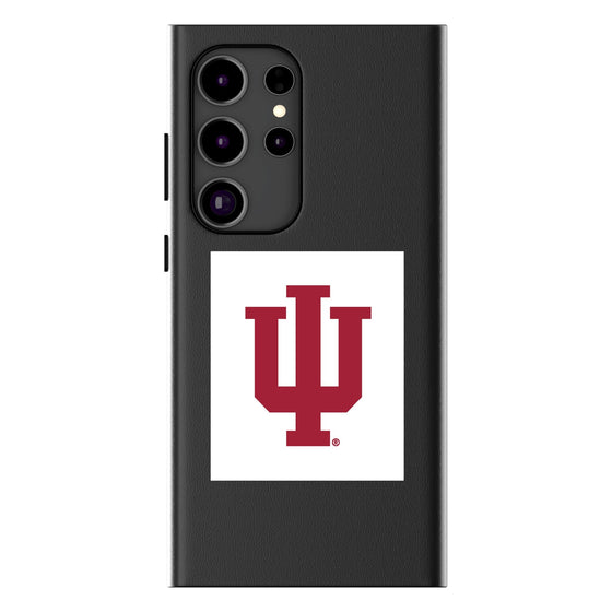 Indiana University Hoosiers Text Backdrop MagSafe Compatible Phone Case-0