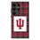 Indiana Hoosiers Plaid Magnetic Phone Case-1