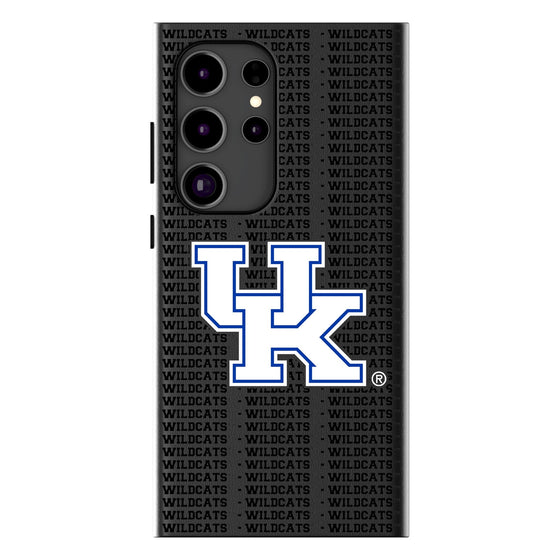 University of Kentucky Wildcats Text Backdrop MagSafe Compatible Phone Case-0