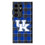 Kentucky Wildcats Plaid Magnetic Phone Case-1