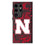 University of Nebraska Huskers Block N Paisley MagSafe Compatible Phone Case-0