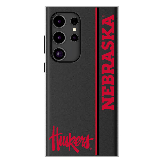 Nebraska Huskers Sidebar MagSafe Compatible Phone Case-1