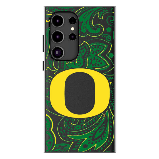 Oregon Ducks Paisley Magnetic Phone Case-1