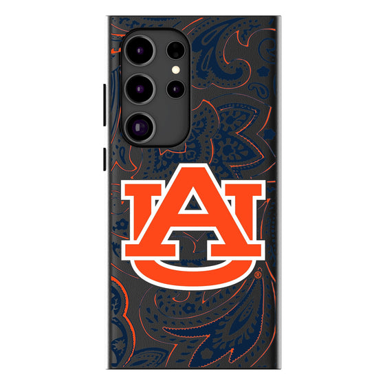 Auburn Tigers Paisley Magnetic Phone Case-1