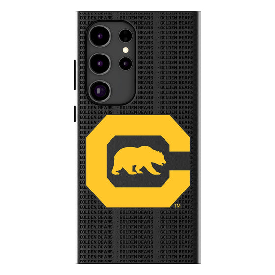 University of California Berkeley Golden Bears Text Backdrop MagSafe Compatible Phone Case-0