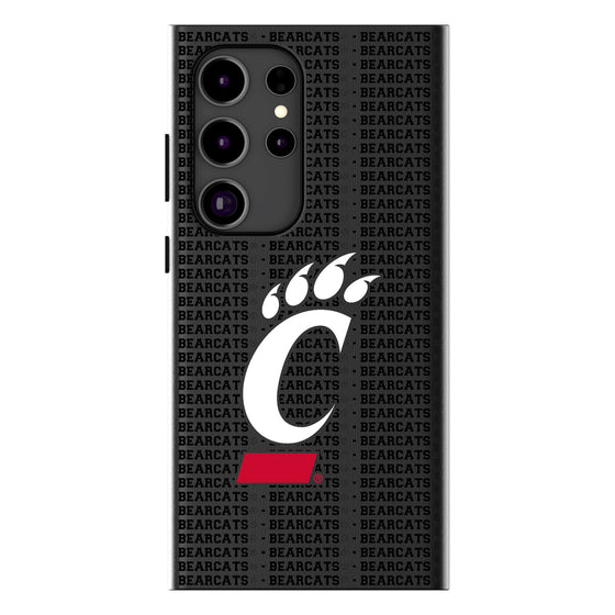 University of Cincinnati Bearcats Text Backdrop MagSafe Compatible Phone Case-0