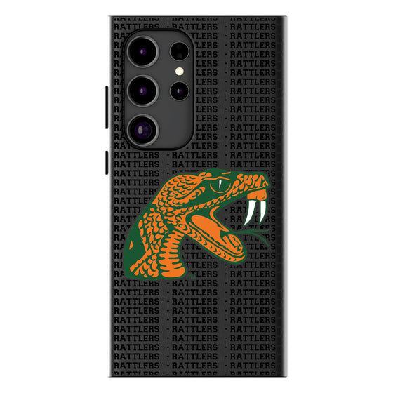 Florida A&M University Rattlers Text Backdrop MagSafe Compatible Phone Case-0