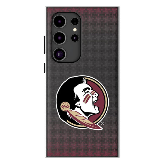 Florida State University Seminoles Linen MagSafe Compatible Phone Case-0