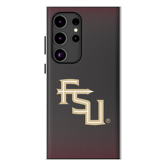 Florida State University Seminoles Athletic Wordmark Linen MagSafe Compatible Phone Case-0