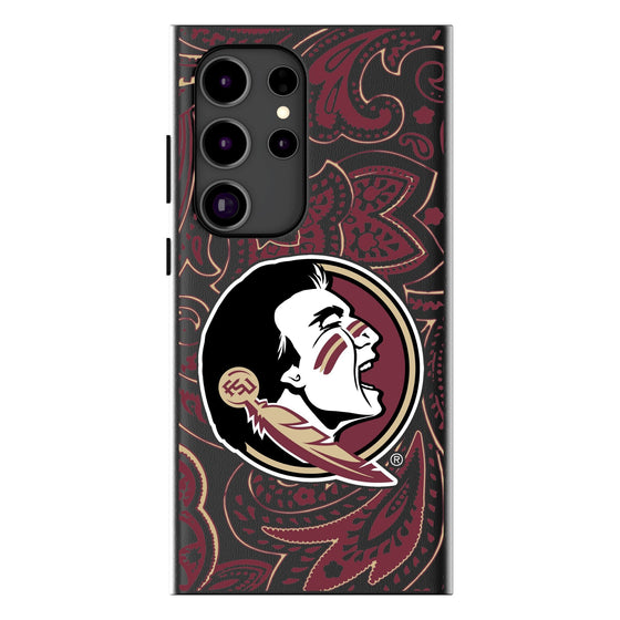 Florida State Seminoles Paisley Magnetic Phone Case-1