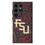 Florida State University Seminoles Athletic Wordmark Paisley MagSafe Compatible Phone Case-0