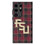 Florida State University Seminoles Athletic Wordmark Plaid MagSafe Compatible Phone Case-0