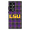 Louisiana State University Tigers Plaid MagSafe Compatible Phone Case-0