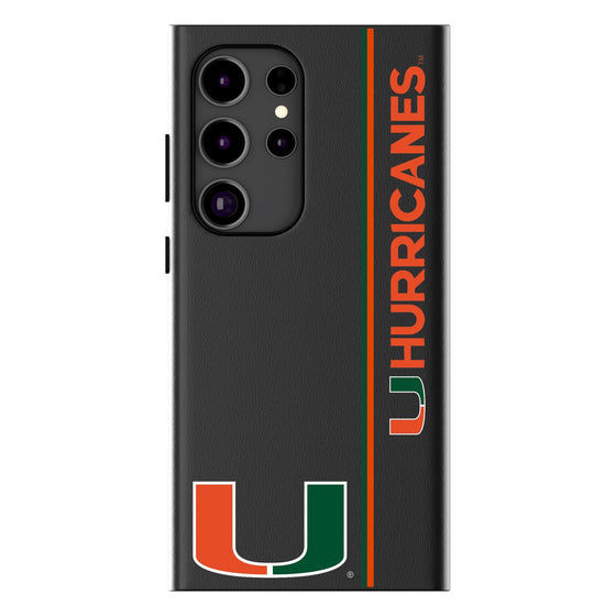 University of Miami Hurricanes Sidebar MagSafe Compatible Phone Case-0