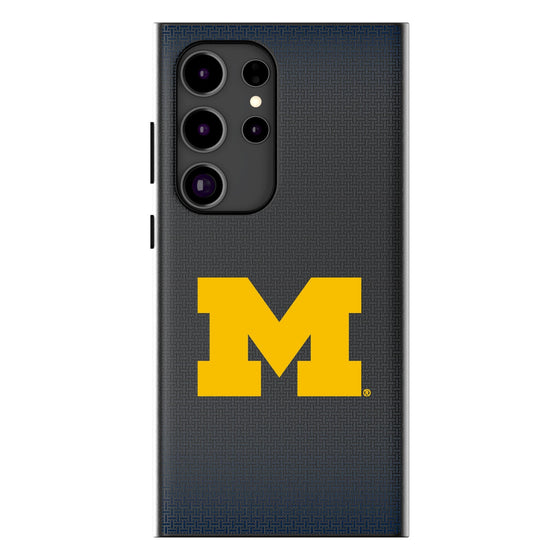 University of Michigan Wolverines Linen MagSafe Compatible Phone Case-0