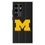 University of Michigan Wolverines Text Backdrop MagSafe Compatible Phone Case-0