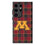 Minnesota Golden Gophers Plaid Magnetic Phone Case-1