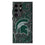 Michigan State University Spartans Paisley MagSafe Compatible Phone Case-0