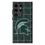 Michigan State Spartans Plaid Magnetic Phone Case-1