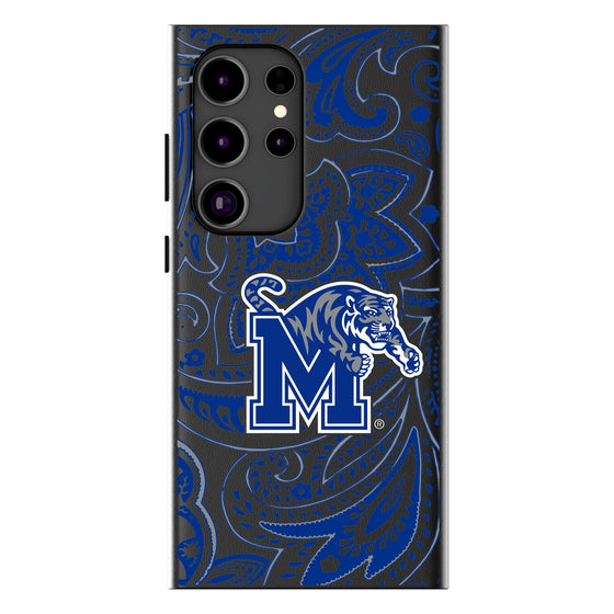 University of Memphis Tigers Paisley MagSafe Compatible Phone Case-0