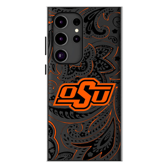 Oklahoma State Cowboys Paisley Magnetic Phone Case-1