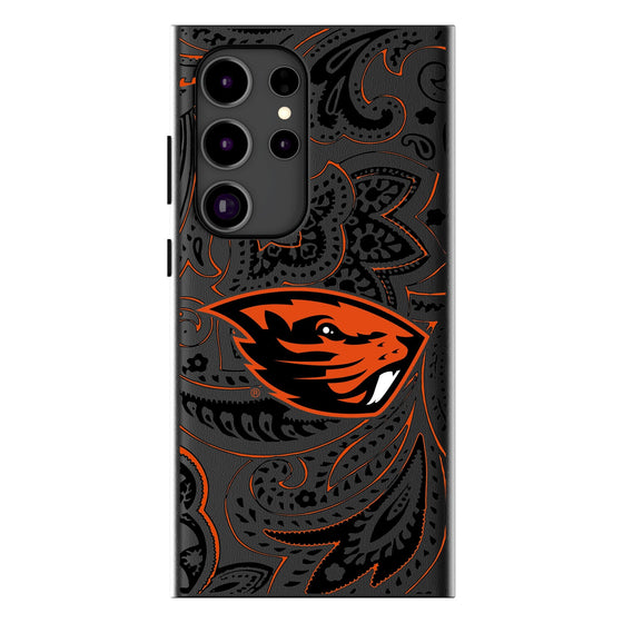 Oregon State University Beavers Paisley MagSafe Compatible Phone Case-0