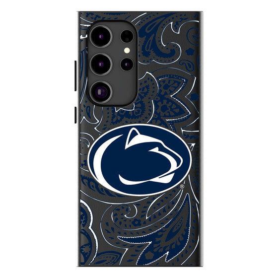 Pennsylvania State University Nittany Lions Paisley MagSafe Compatible Phone Case-0