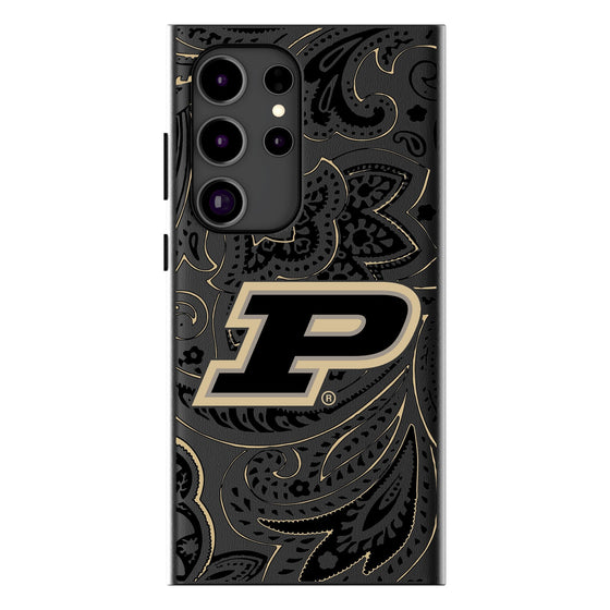 Purdue Boilermakers Paisley Magnetic Phone Case-1