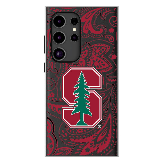 Stanford University Cardinal Paisley MagSafe Compatible Phone Case-0