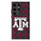 Texas A&M University Aggies Plaid MagSafe Compatible Phone Case-0