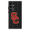 University of Southern California Trojans Text Backdrop MagSafe Compatible Phone Case-0