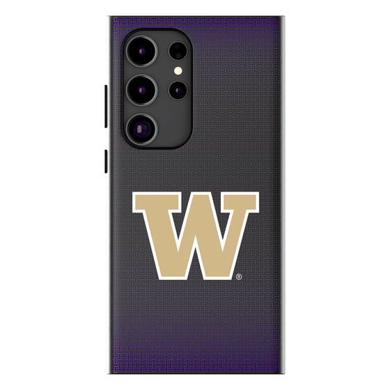 University of Washington Huskies Linen MagSafe Compatible Phone Case-0