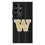 University of Washington Huskies Text Backdrop MagSafe Compatible Phone Case-0