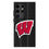 University of Wisconsin Badgers Text Backdrop MagSafe Compatible Phone Case-0