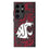 Washington State University Cougars Paisley MagSafe Compatible Phone Case-0