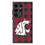 Washington State Cougars Plaid Magnetic Phone Case-1