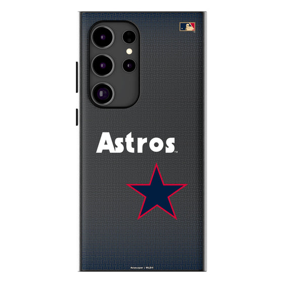 Houston Astros 1975-1981 - Cooperstown Collection Linen MagSafe Compatible Phone Case-0