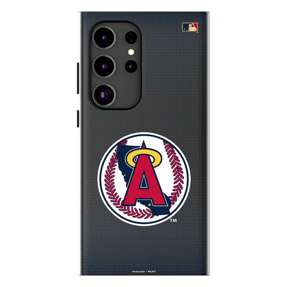 LA Angels 1986-1992 - Cooperstown Collection Linen MagSafe Compatible Phone Case-0