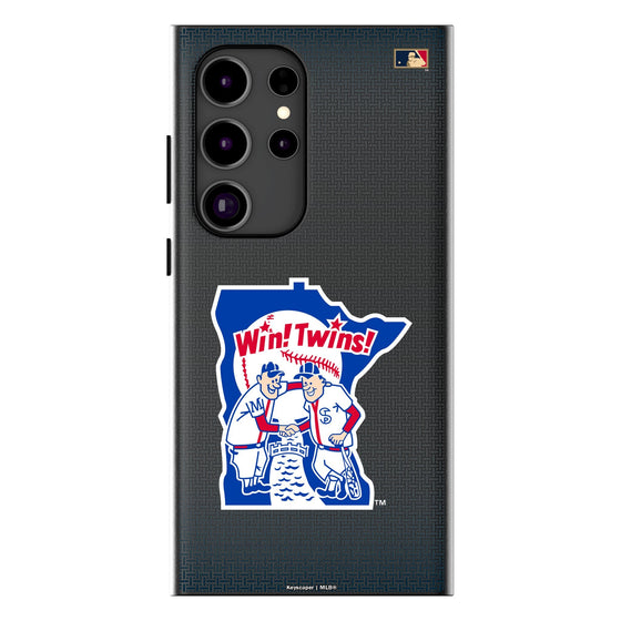 Minnesota Twins 1976-1986 - Cooperstown Collection Linen MagSafe Compatible Phone Case-0