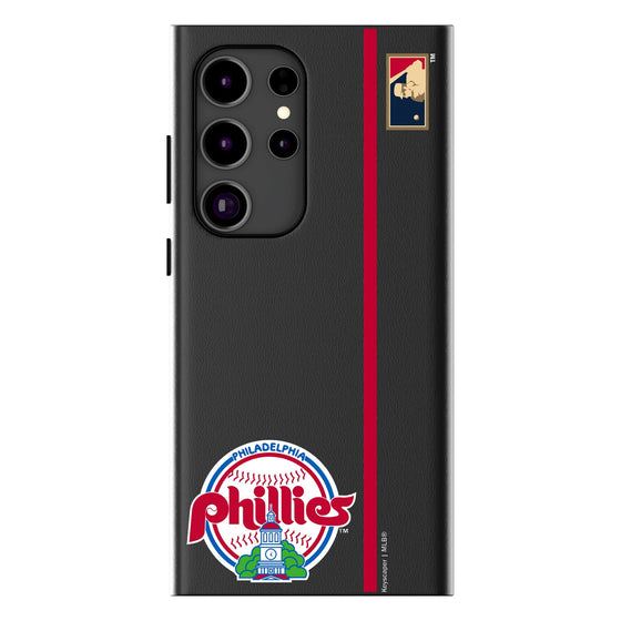 Philadelphia Phillies 1984-1991 - Cooperstown Collection Sidebar MagSafe Compatible Phone Case-1