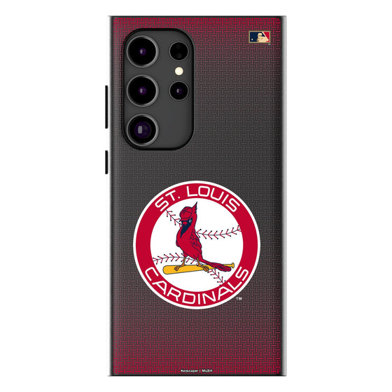 St Louis Cardinals 1966-1997 - Cooperstown Collection Linen MagSafe Compatible Phone Case-0