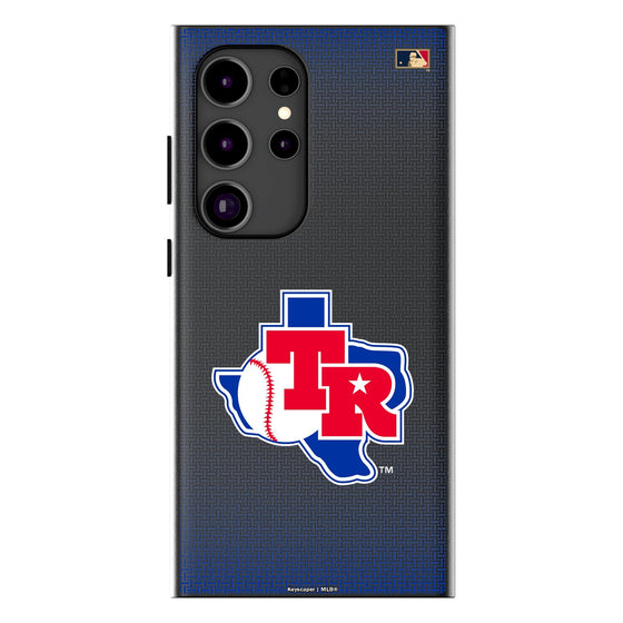 Texas Rangers 1981-1983 - Cooperstown Collection Linen MagSafe Compatible Phone Case-0